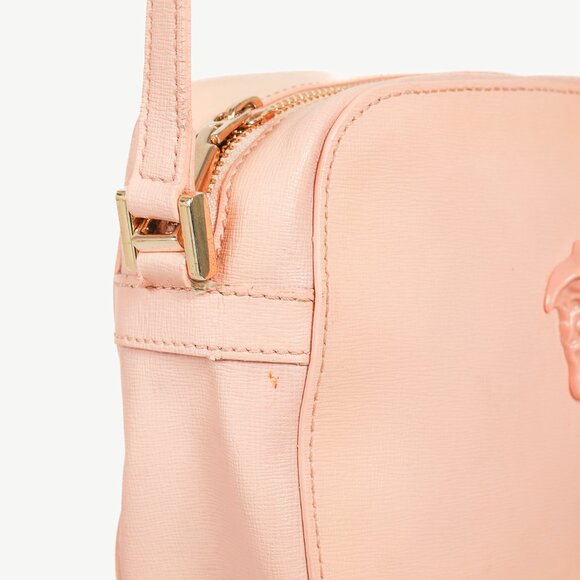 Versace Palazzo Medusa Pink Leather Crossbody Camera Bag - Picture 8 of 12